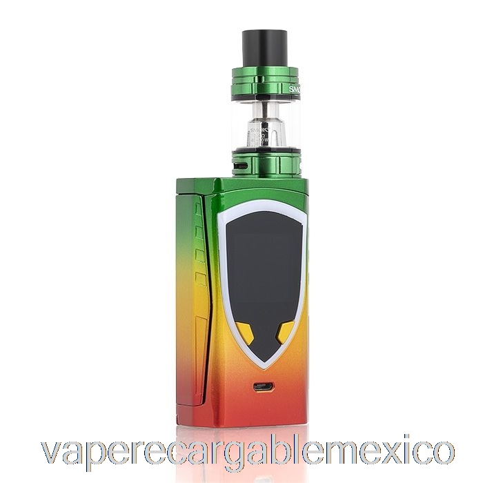 Vaporizador Recargable Smok Procolor 225w Tc Kit De Inicio Rasta Verde